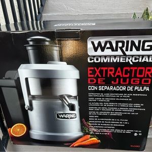 BRAND NEW Waring Commercial Pulp Eject Juice Extractor (WJX80)